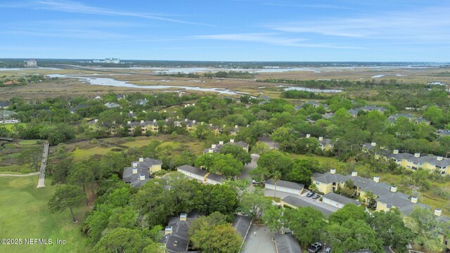 1800 The Greens Way Unit 605, Jacksonville Beach, FL 32250 - aerial view of property's location with nearby suburban area