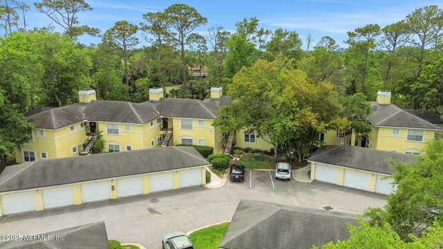 1800 The Greens Way Unit 605, Jacksonville Beach, FL 32250 - aerial perspective of suburban area