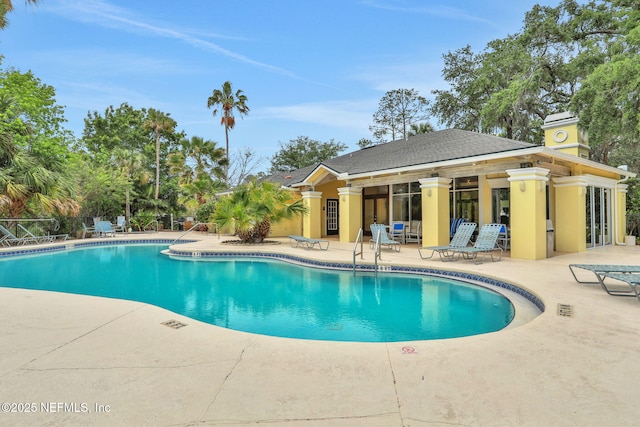 1800 The Greens Way Unit 605, Jacksonville Beach, FL 32250 - community pool featuring a patio area