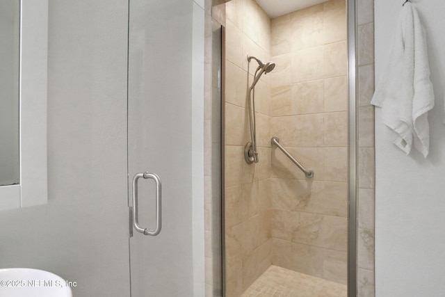 1800 The Greens Way Unit 605, Jacksonville Beach, FL 32250 - full bathroom featuring a stall shower