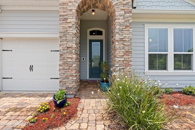 3024 Las Calinas Blvd, Saint Augustine, FL 32095 - entrance to property featuring stone siding and a garage