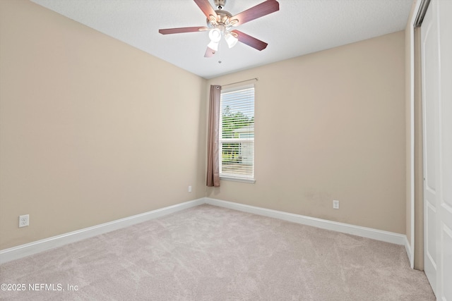 3024 Las Calinas Blvd, Saint Augustine, FL 32095 - empty room featuring light colored carpet and a ceiling fan