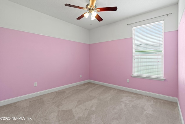 3024 Las Calinas Blvd, Saint Augustine, FL 32095 - carpeted empty room with a ceiling fan and baseboards