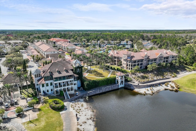 3024 Las Calinas Blvd, Saint Augustine, FL 32095 - aerial view of residential area featuring a large body of water