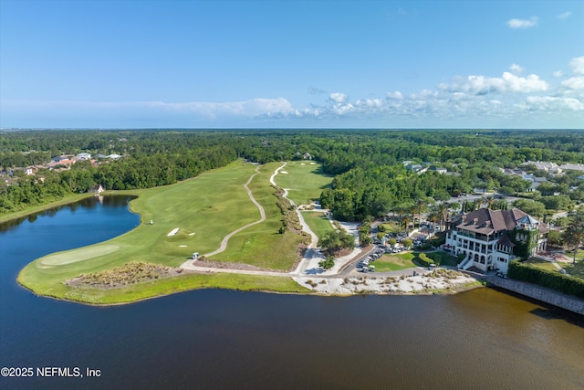 3024 Las Calinas Blvd, Saint Augustine, FL 32095 - drone / aerial view of a large body of water and a local golf course