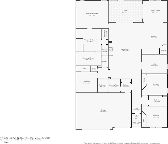 3024 Las Calinas Blvd, Saint Augustine, FL 32095 - view of home floor plan