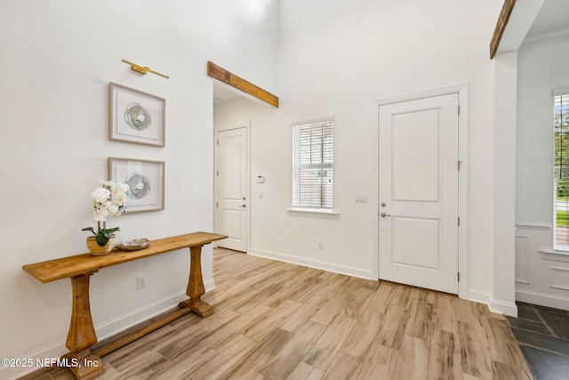 21 Mollusk Rd, Saint Johns, FL 32259 - entrance foyer featuring light wood finished floors and baseboards