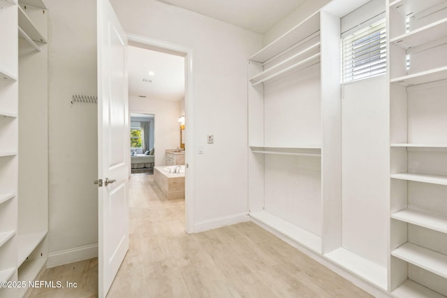 21 Mollusk Rd, Saint Johns, FL 32259 - walk in closet featuring wood finished floors
