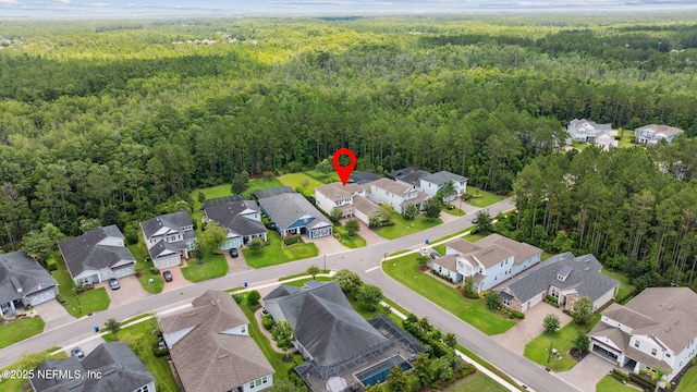 21 Mollusk Rd, Saint Johns, FL 32259 - aerial view of property and surrounding area with nearby suburban area