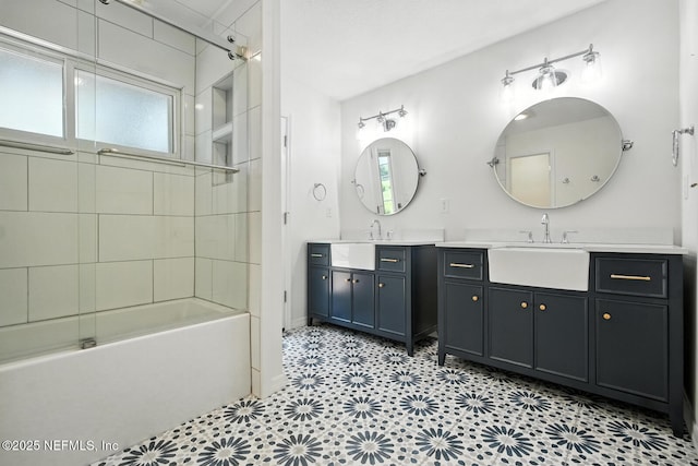 2181 Glenwood Hammock Rd, Deland, FL 32720 - bathroom featuring vanity and shower / bathtub combination