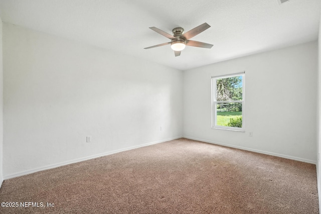 2181 Glenwood Hammock Rd, Deland, FL 32720 - unfurnished room featuring ceiling fan and carpet flooring