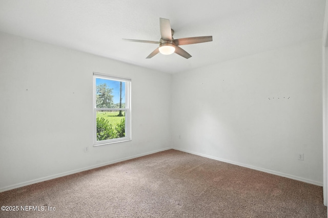 2181 Glenwood Hammock Rd, Deland, FL 32720 - unfurnished room featuring ceiling fan and carpet floors