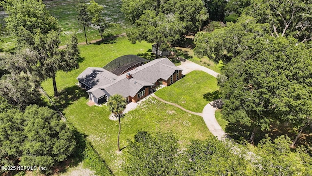2181 Glenwood Hammock Rd, Deland, FL 32720 - view from above of property