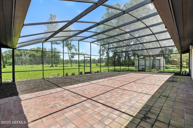 2181 Glenwood Hammock Rd, Deland, FL 32720 - view of unfurnished sunroom