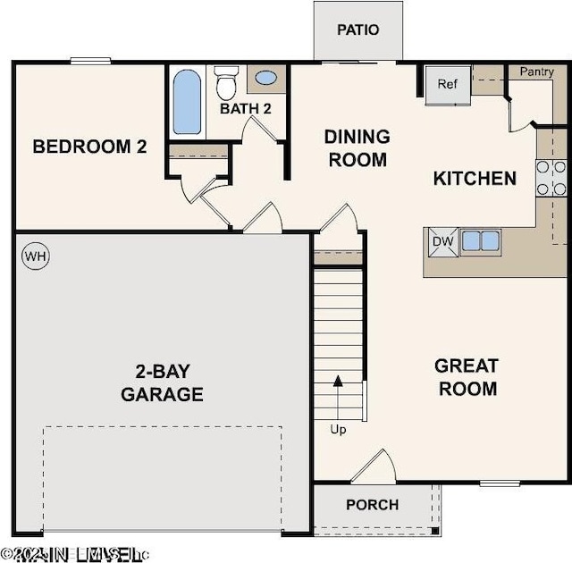 24 Royal Leaf Ln, Palm Coast, FL 32164 - view of floor plan / room layout