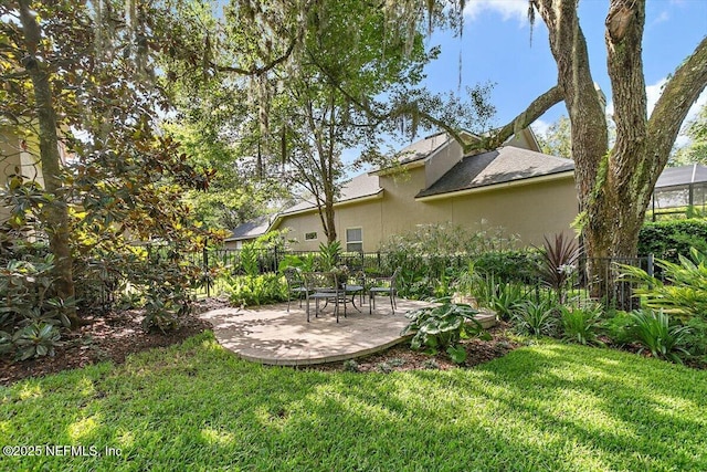 4705 Sawbuck St, Saint Augustine, FL 32092 - view of yard featuring a patio area