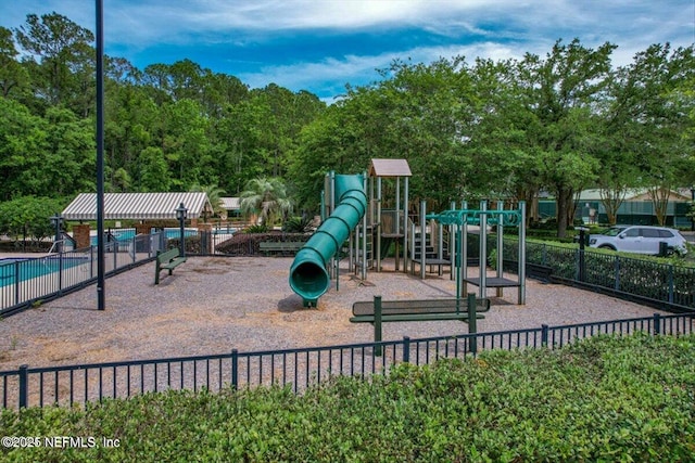 4705 Sawbuck St, Saint Augustine, FL 32092 - communal playground with a community pool
