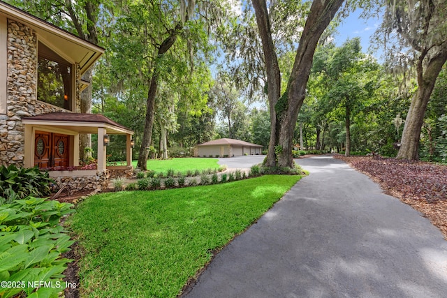 970 Fruit Cove Rd, Saint Johns, FL 32259 - view of green lawn with view of scattered trees