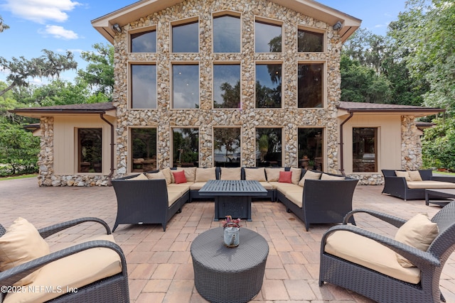 970 Fruit Cove Rd, Saint Johns, FL 32259 - view of patio / terrace featuring outdoor lounge area