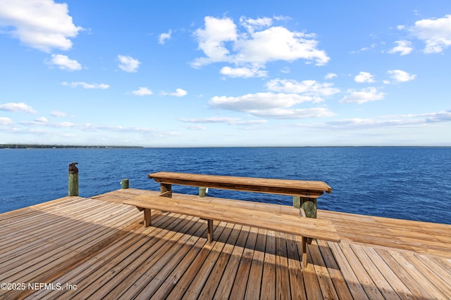 970 Fruit Cove Rd, Saint Johns, FL 32259 - dock area featuring a water view
