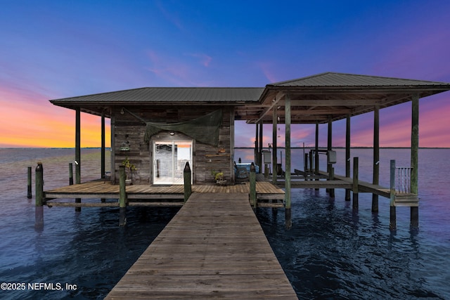 970 Fruit Cove Rd, Saint Johns, FL 32259 - dock area with a water view