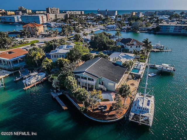 5903 Bimini Way N, Saint Petersburg, FL 33706 - aerial view of a nearby body of water