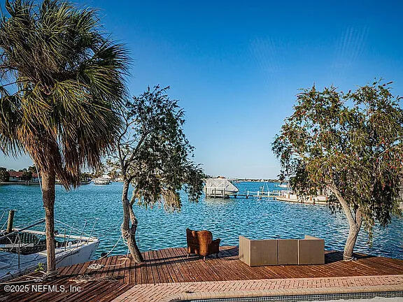 5903 Bimini Way N, Saint Petersburg, FL 33706 - dock featuring a water view