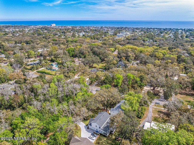 1501 Emma Ln, Neptune Beach, FL 32266 - aerial view of property and surrounding area with a nearby body of water