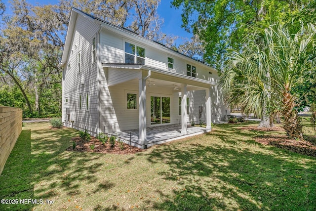 1501 Emma Ln, Neptune Beach, FL 32266 - back of house with a patio area