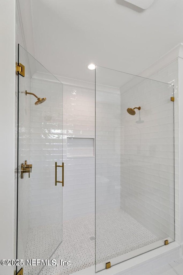 1501 Emma Ln, Neptune Beach, FL 32266 - bathroom featuring a shower stall