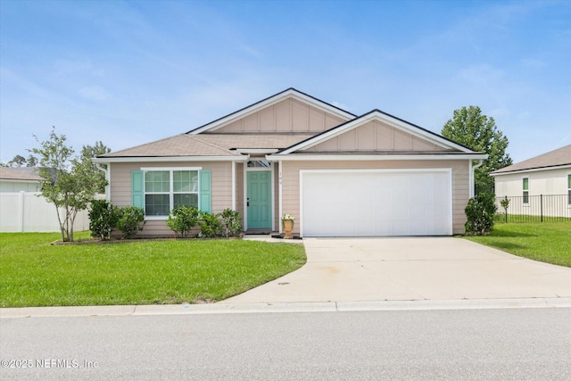 189 Blue Creek Way, Saint Augustine, FL 32086 - view of front of home featuring driveway, an attached garage, and board and batten siding
