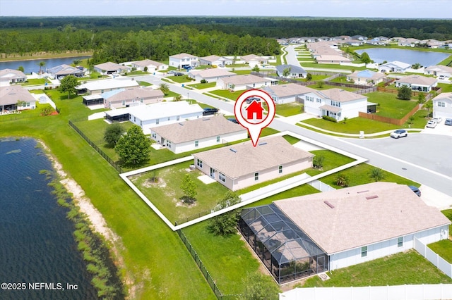 189 Blue Creek Way, Saint Augustine, FL 32086 - aerial view of residential area with a nearby body of water and a heavily wooded area