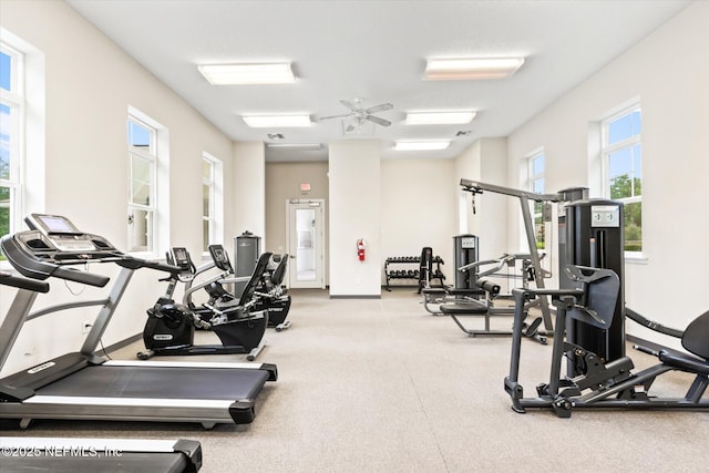 189 Blue Creek Way, Saint Augustine, FL 32086 - gym featuring baseboards