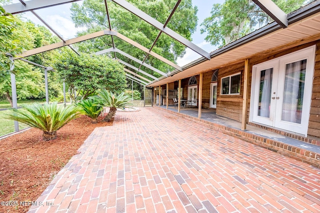 361 SE 34th St, Keystone Heights, FL 32656 - view of patio featuring french doors