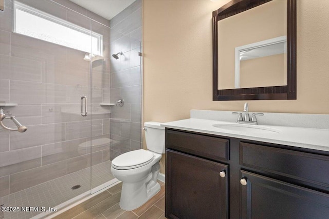 75570 Pondside Ln, Yulee, FL 32097 - bathroom with a stall shower and vanity