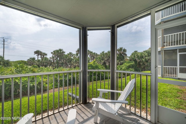 110 Ocean Hollow Ln Unit 114, Saint Augustine, FL 32084 - view of unfurnished sunroom