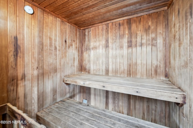110 Ocean Hollow Ln Unit 114, Saint Augustine, FL 32084 - sauna / steam room featuring wood ceiling and wood walls
