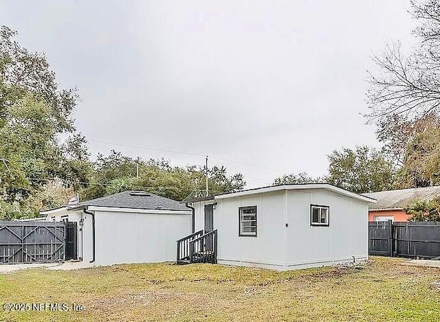 279 Selden Ave, Ormond Beach, FL 32174 - rear view of property with a fenced backyard