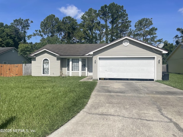 8118 Pineverde Ln, Jacksonville, FL 32244 - ranch-style home featuring concrete driveway and an attached garage