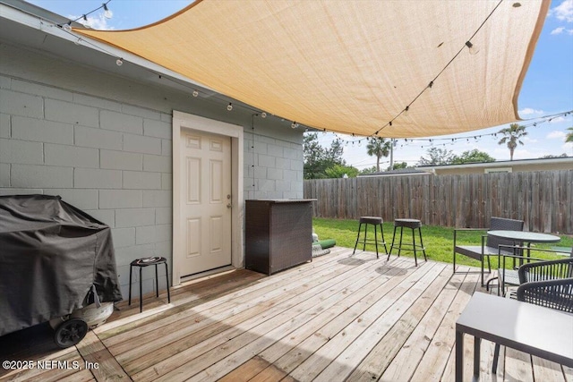 325 Sargo Rd, Atlantic Beach, FL 32233 - deck featuring grilling area