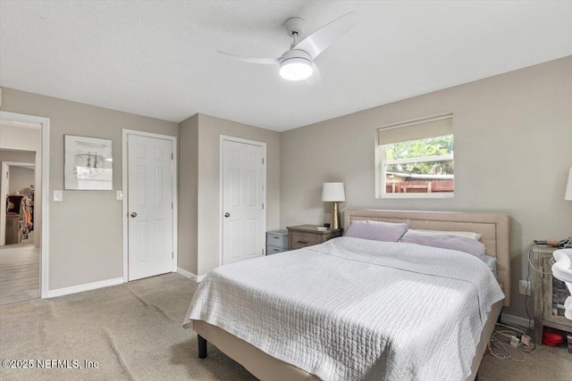 325 Sargo Rd, Atlantic Beach, FL 32233 - bedroom with carpet floors and a ceiling fan