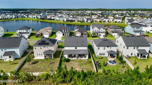 347 Ness Cir, Saint Augustine, FL 32095 - aerial perspective of suburban area featuring a large body of water