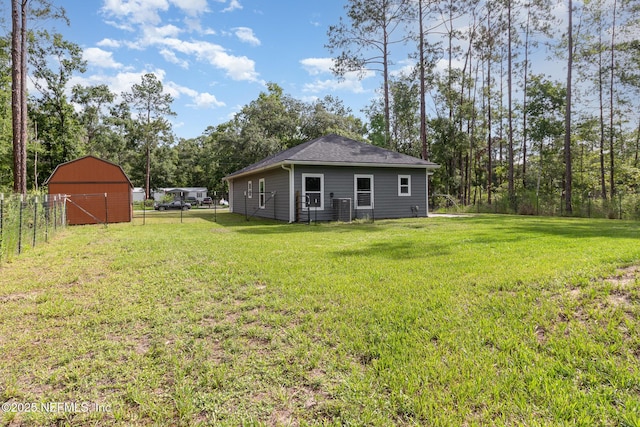 4725 Melanie St, Hastings, FL 32145 - view of yard featuring an outbuilding and a barn