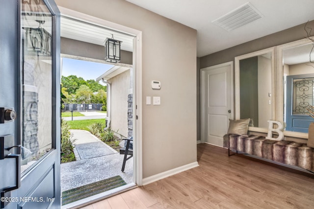 7250 Steventon Way, Jacksonville, FL 32244 - entryway featuring wood finished floors and baseboards