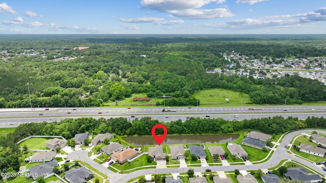 7250 Steventon Way, Jacksonville, FL 32244 - aerial view of property and surrounding area with nearby suburban area