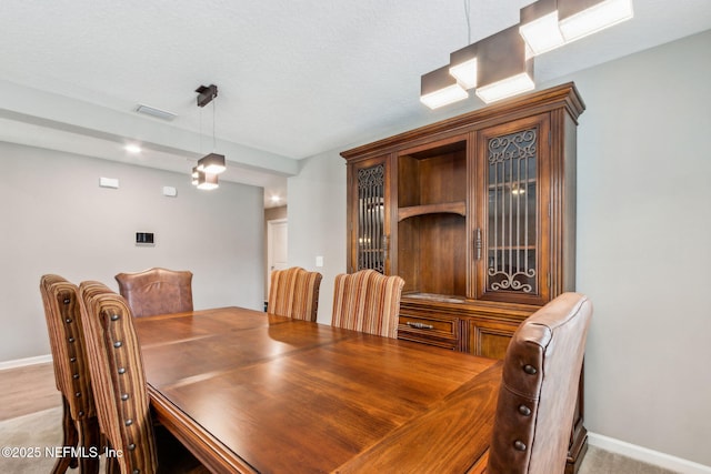 7250 Steventon Way, Jacksonville, FL 32244 - dining area with baseboards and light colored carpet