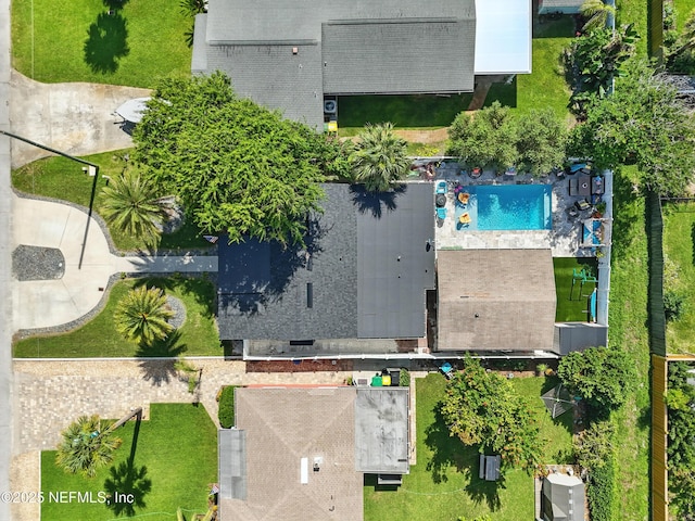 622 7th Ave N, Jacksonville Beach, FL 32250 - drone / aerial view of a pool