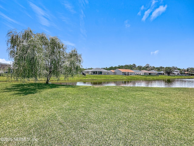 78151 Duckwood Trl, Yulee, FL 32097 - view of grassy yard with a water view and a residential view