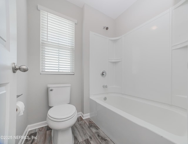 154 Moorcroft Way, Saint Augustine, FL 32092 - full bath with wood finished floors and washtub / shower combination
