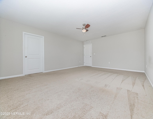 154 Moorcroft Way, Saint Augustine, FL 32092 - spare room featuring a ceiling fan and carpet